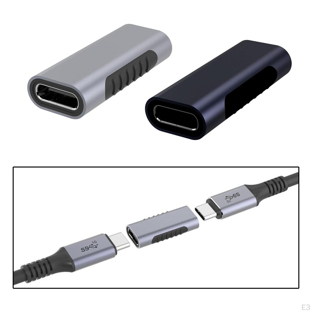 Mini USB Type C 3.1 Vrouwelijk naar Adapter Gegevensoverdracht Synchronisatie Verlengingskoppelaar OTG