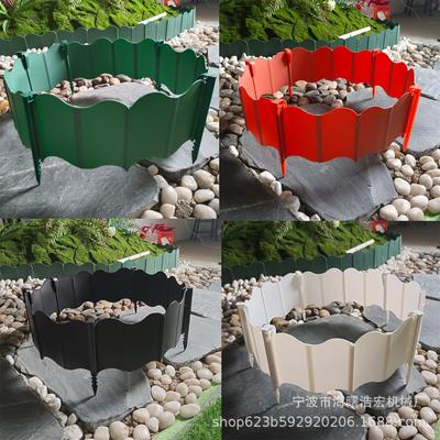 Διακοσμητικά Πλαστικά Παλουκάκια Κήπου: Μικρός Φράκτης Διαχωρισμού για Λουλούδια και Λαχανόκηπους