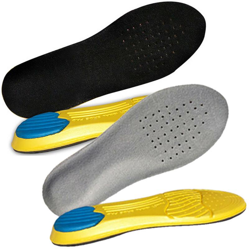 Men Women Memory Foam Arch Insoles Shoe Pads Foot Heel Cushion Pain Relief