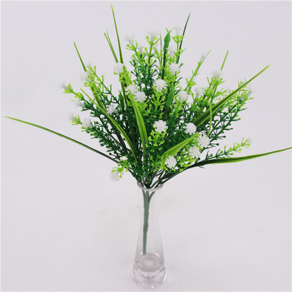 1Pc Durable Babysbreath Artificial Flowers Waterproof Faux Plant Shop Home Decor