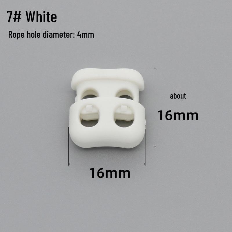 Snur elastic pentru copii, cataramă pentru nas de porc cu două găuri pentru jachete, pantofi și pălării