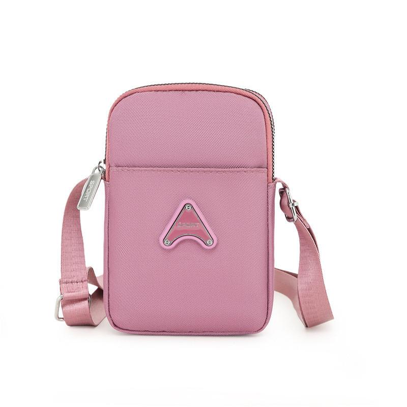 

Chic Korean Style Solid Color Fashionable Small Square Bag For Women With Multiple Layers For Phones And Casual Outings світло-рожевий колір