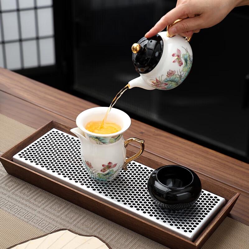 Tang Hui Jade Porcelain Kung Fu Tea Set