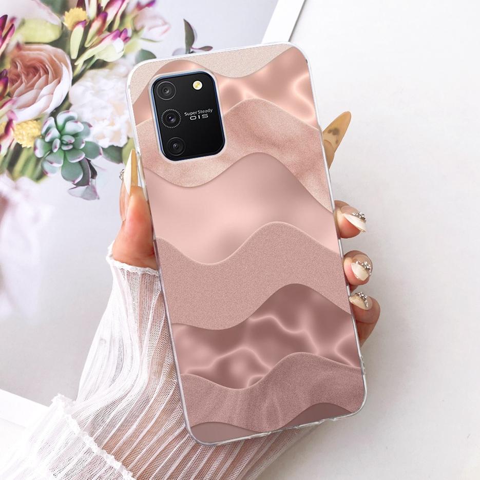 For Samsung Galaxy S10 Lite Case SM-G770F Luxury Butterfly Tree Painted Cover Soft Silicone Phone Case For Samsung S10 Lite Bags