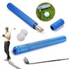 Golf Club Groove Sharpener Re-Grooving Tool and Cleaner Regrooving Tool Cleaner for Re-Grooving Wedges and Irons U and V-Grooves