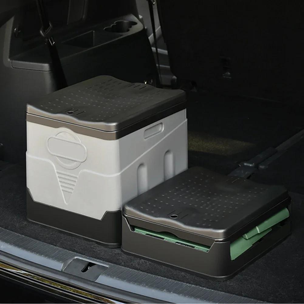 Folding Toilet Portable Outdoor Folding Toilet Strong Bearing Capacity Reusable Trash Can for Camping Hiking Trips