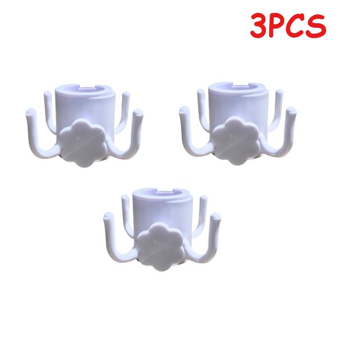 Umbrella Holder Four Corner Hook Support for Beach Camping Trip Hanging Towels Bags Hats Tent Accessories Durable Clasp
