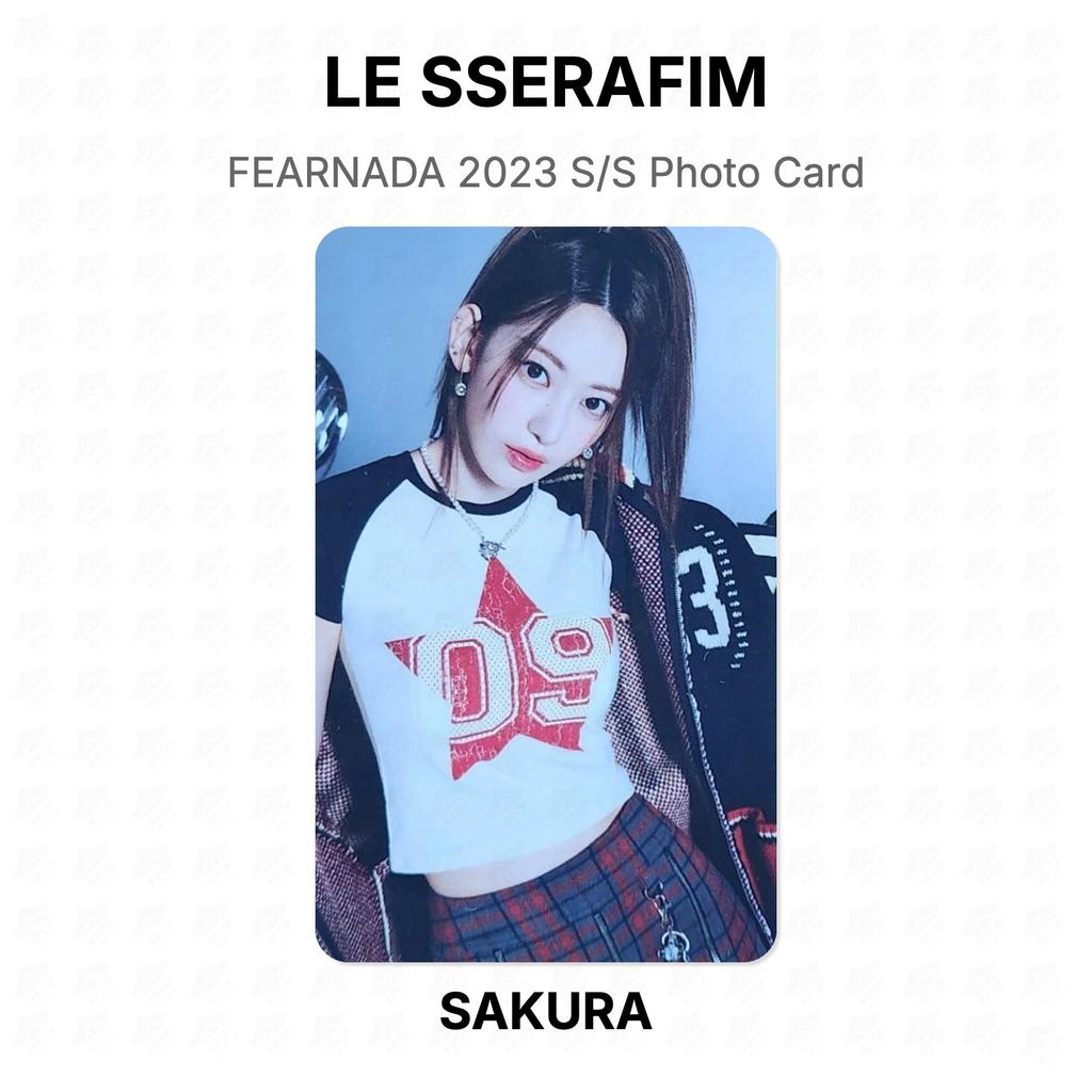 LE SSERAFIM FEARNADA 2023 S/S Photo Card Official Photocard