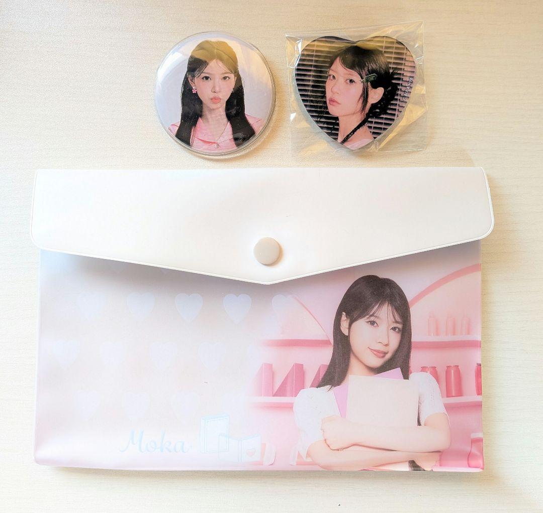 

[USED] ILLIT Mocha GLITTERDAY Sweets Paradise Can Badge Pouch