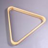 Pool Balls Holder Solid Wood Billiard Triangle 57mm American Size Durable Ball Rack for Professional and Home Pool Tables