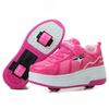 Runaway Shoes Double Wheel Skates Men's and Children's Shoes Runaway Shoes