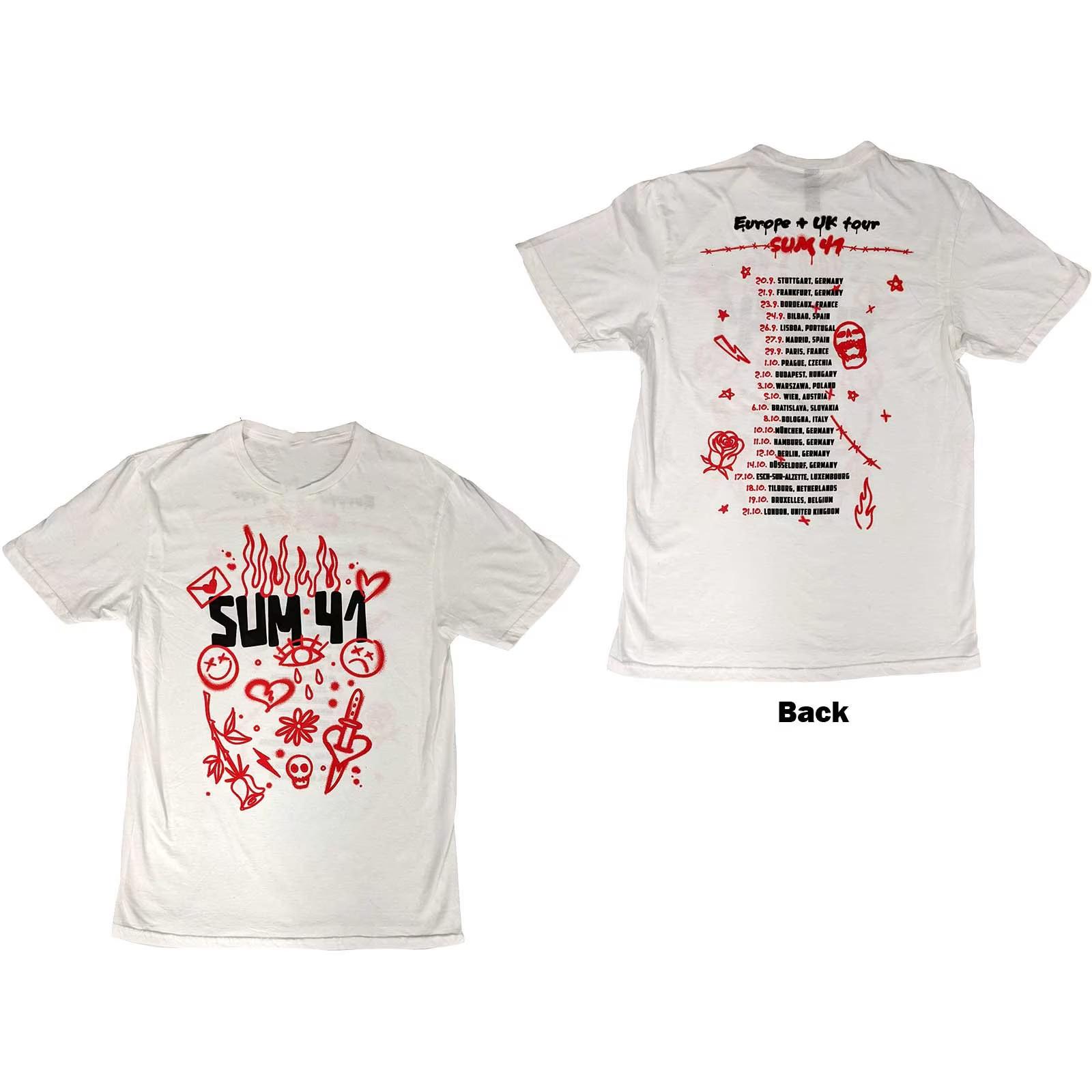 New Sum 41 Collection Tour Band All Size S to 5XL 2-sides T-shirt MA746 XXL