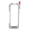 Action Camera Cage Fit for Insta360 X5 Camera 1/4 Inch Thread Aluminum Alloy Action Camera Protective Video Rig with Cold Shoe Lens Protector