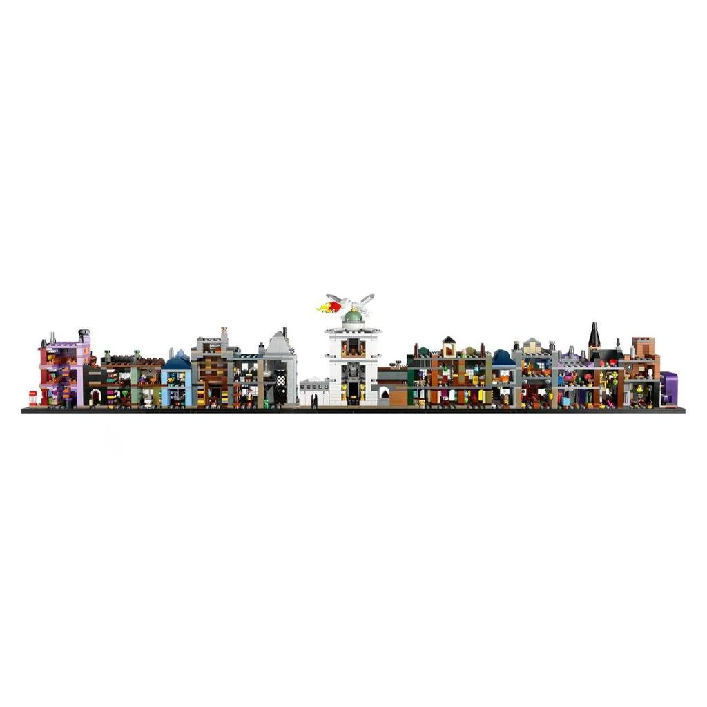 Creative New compatible with Diagon Shop Street View House Model Model Cottage DIY Toys Birthday Toy Gifts and Halloween Gifts