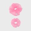 BUBBLE ORGANZA SCRUNCHIE Set (BUBBLE GUM PINK/2PCS)