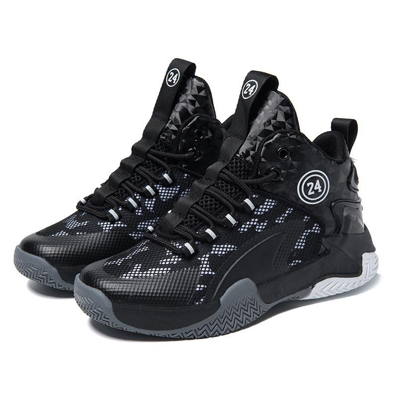 Children's basketball shoes 2025 summer new boys' sports shoes medium and older children's mesh breathable running shoes boys' sports shoes