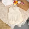 Baby Summer Clothes 0-2 Y Infant Girls Cute Cartoon Sleeveless Bodysuit Newborn Jumpsuit Toddler Outwear