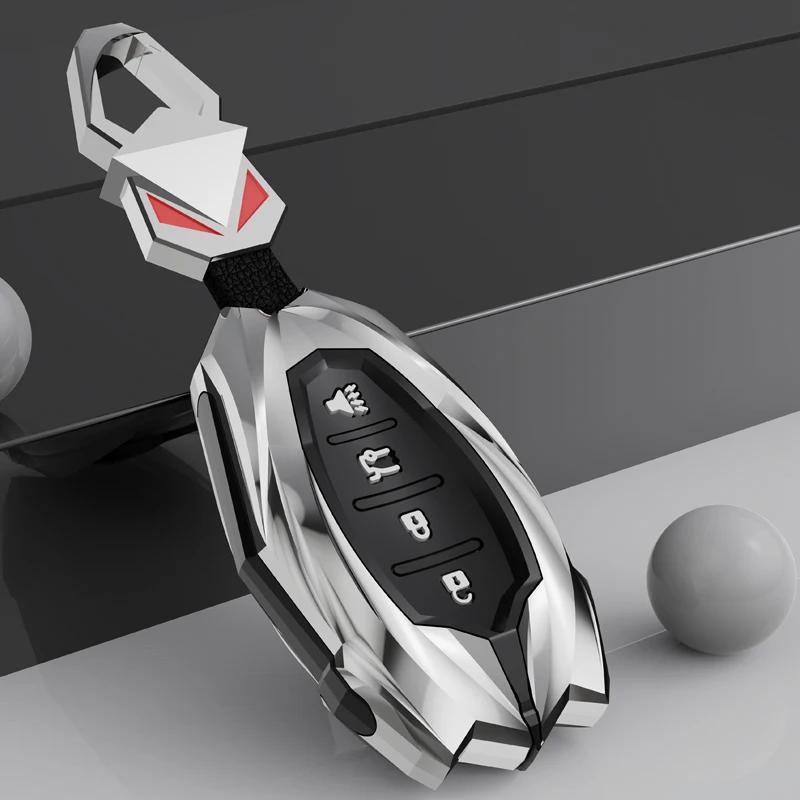 Car Zinc Alloy Remote Key Cover Case For Chevrolet Chevy Camaro Malibu Cruze Spark Volt Bolt Trax Sonic