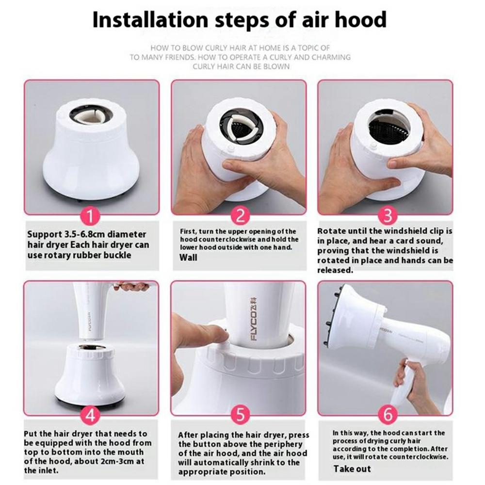 G8 Saç Kurutma Makinesi Büyük Üfleme Başlığı Evrensel Başlık Kıvırcık Saç Kurutma Başlığı