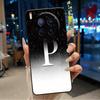 Cover For Tecno Camon 40 Premier 5G Case New Letter With Flower Shiny Starry Sky Soft Silicone Black Back Anti-scratch Cover