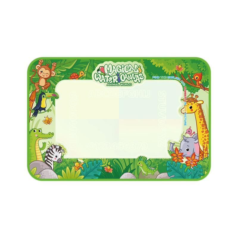 Extra-Large Magic Water Drawing Mat for Kids - Reusable Water Writing Cloth & Graffiti Canvas