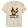 Lustiges Hühner T-Shirt Ich bin kein #039;t Gib Ein Gackern Tier-Wortspiel T-Shirt Unisex T-Shirt