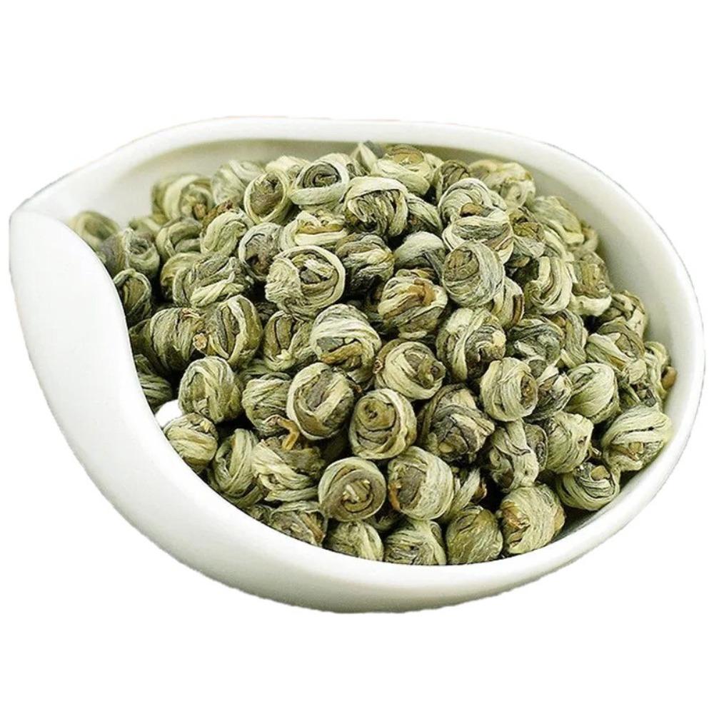 Jasmine Dragon Pearl Puer Green Tea Loose Leaf 100g