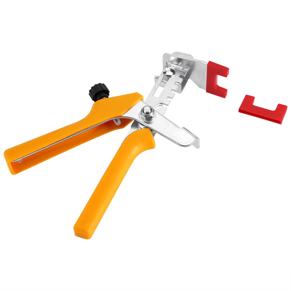 1pc Floor Pliers Tiling Locator Tile Leveling System Ceramic Tiles Installation Tool(Black)