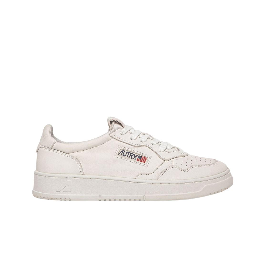 

(w) Autry Medalist Low Solid Goatskin Sneakers White EU 35W
