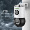 Tiandi Weiye 6MP Dual-Objektiv Vollspektrum WiFi PTZ Außenkamera CN-Stecker (Adapter enthalten)