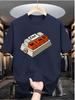 Unisexs Ctrl Mind Keyboard Graphic Cotton O Neck Short Tee Casual Tops Gift For Programmer Tech Gamer Fans Summer Loose Daily Wear