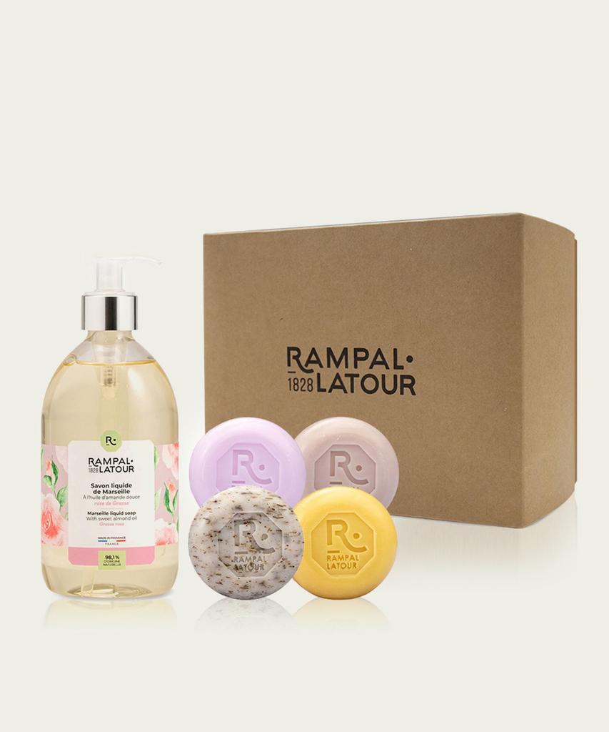 Sabon Liquid & Sabon Longe 5-Piece Gift Set (Rose)