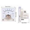 Dial Type DC Voltage Meter Voltmeter Analog Panel Rectangular Plastic Volt Tester 3/5/10/15/20/30/50/100/150/250V
