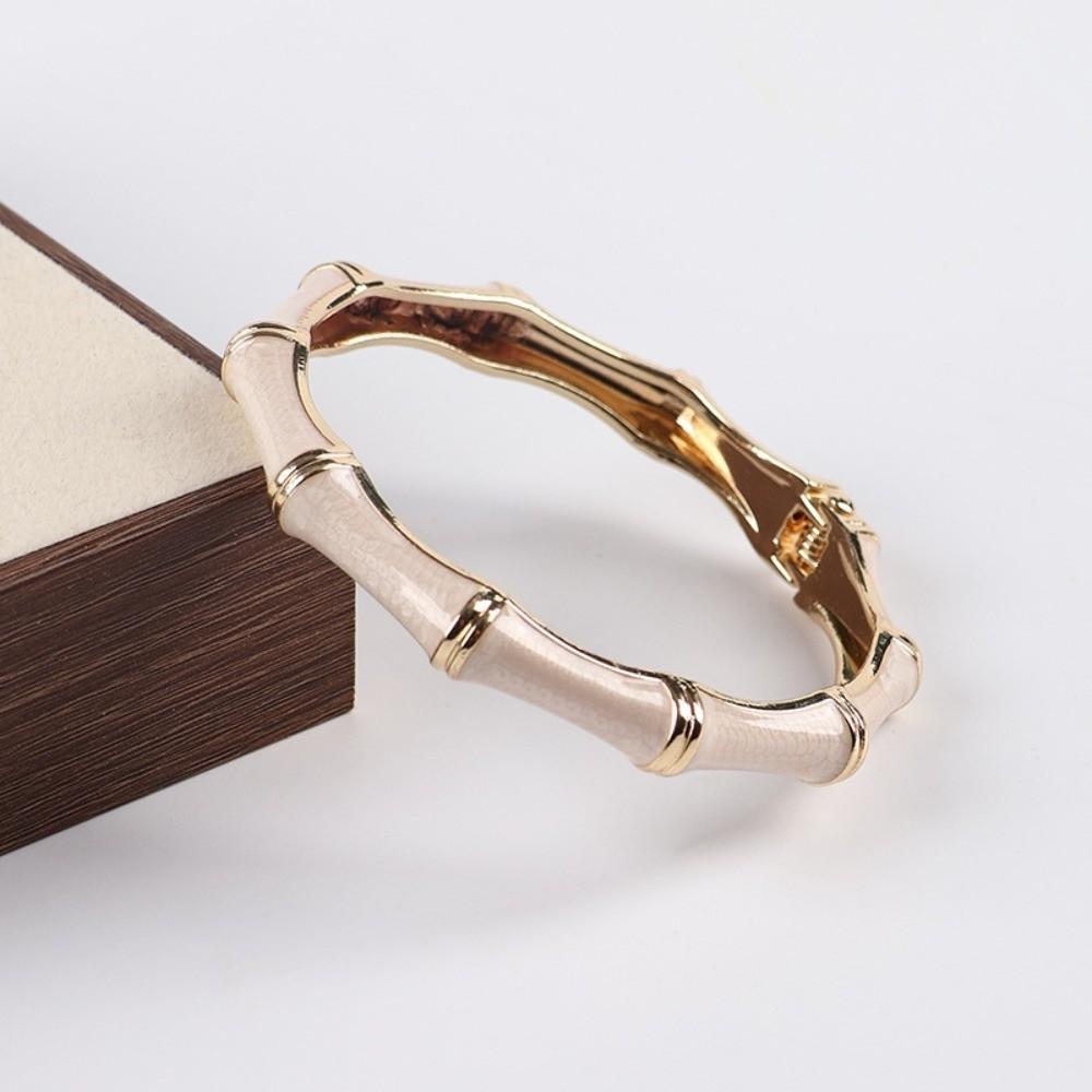 

Vintage Bamboo Bangle Traditional Hand Bracelet Handicraft Enamel Bangle Jewelry Gifts Style 9