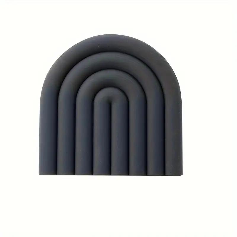 Multi-colored Cloud-shaped Coasters, Multi-functional Non-slip Heat-insulating Kitchen Mats, Silicone Tripods