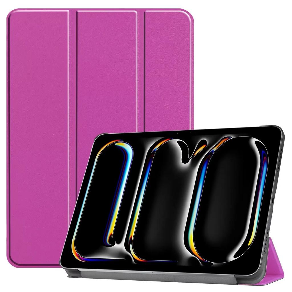 Hülle für Apple iPad Pro 11 2024 PU Flip Stand Cover für Apple iPad Pro 11 Zoll (M4) Tablet-Hülle Funda