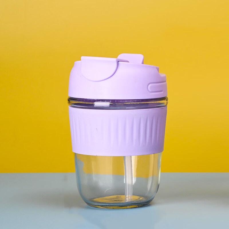 Multipurpose Glass Straw Cup