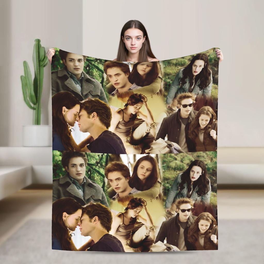Jacob Black Flannel Blanket The Twilight Saga Movie Awesome Throw Blankets for Home 200x150cm Rug Piece