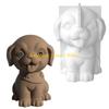 F26C Cartoon Dog Silicone Mold Animal Soap Making Tools DIY Crystal Epoxy Resin Mould Ice Cream Mold Desktop Decor
