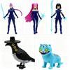 5pcs/Set Kpop Demon Hunters Action Figure Toy Derpys Tiger Rumi Mira Zoey Sussy Figurine Doll For Fans Gift