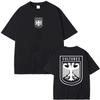 Rapper Kanye West Vultures Novo Álbum de Música Gráfico Camisetas Homens Mulheres Moda Hip Hop Camisetas Oversized Masculinas Camiseta 100% Algodão