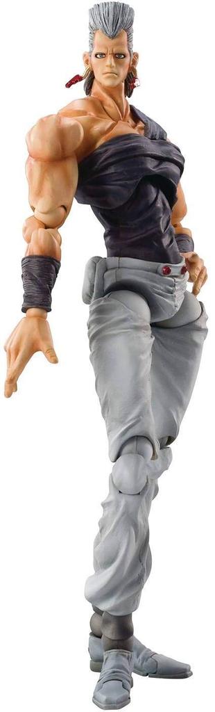Super Figure Movable Bizarre Adventure Part Polnareff Approximately 160mm PVC ABS Nylon Painted Movable Figure "JoJo's 3" J.P. & &