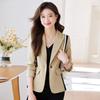 Spring Fashion Elegance Women's Suit Jacket Office Work Wear Coat
