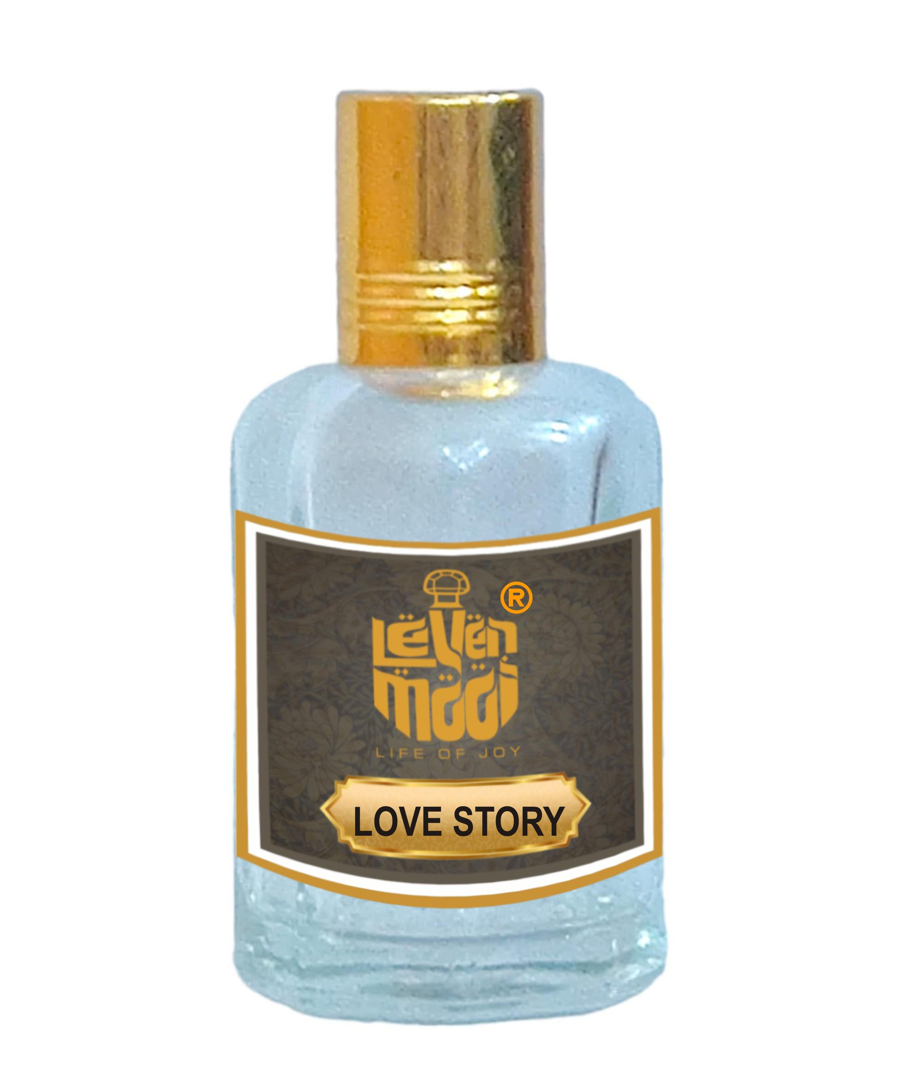 

Levenmooi LOVE STORY Attar Suitable For Daily Uses Occasions & Parties Long lasting 3 ml