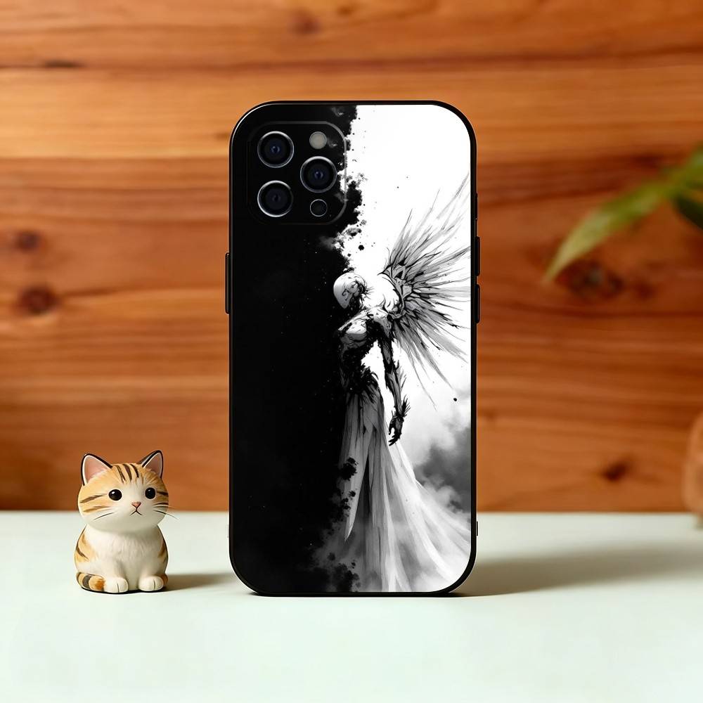 G-Gothic Cyber Sigil Phone Case For iPhone 17,16,15,14,13,12,11 Plus,Pro Max,XS,Soft Silicone Black Cover