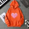 Mingxin clothing real shot printing hooded sweater women's autumn fashion personality loose zipper sweater foreign trade jacket wholesale