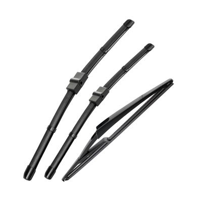 Für Peugeot 207SW 2006-2014 2007 2008 2009 2010 Scheibenwischer Vorne & Hinten Wischerblätter Windschutzscheibe Windschutzscheibe Fensterbürsten 26"+17"+12