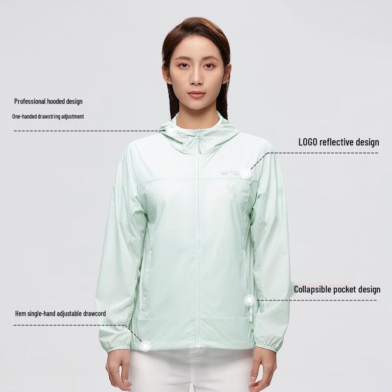 NORTHLAND Women's Cicada Wing Hooded Sun Protection Jacket