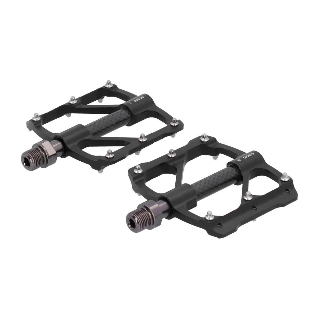 GUB 1 Pair Mountain Bike Pedals Road Bicycle 3 Bearings Pedals with AntiSlip Nails