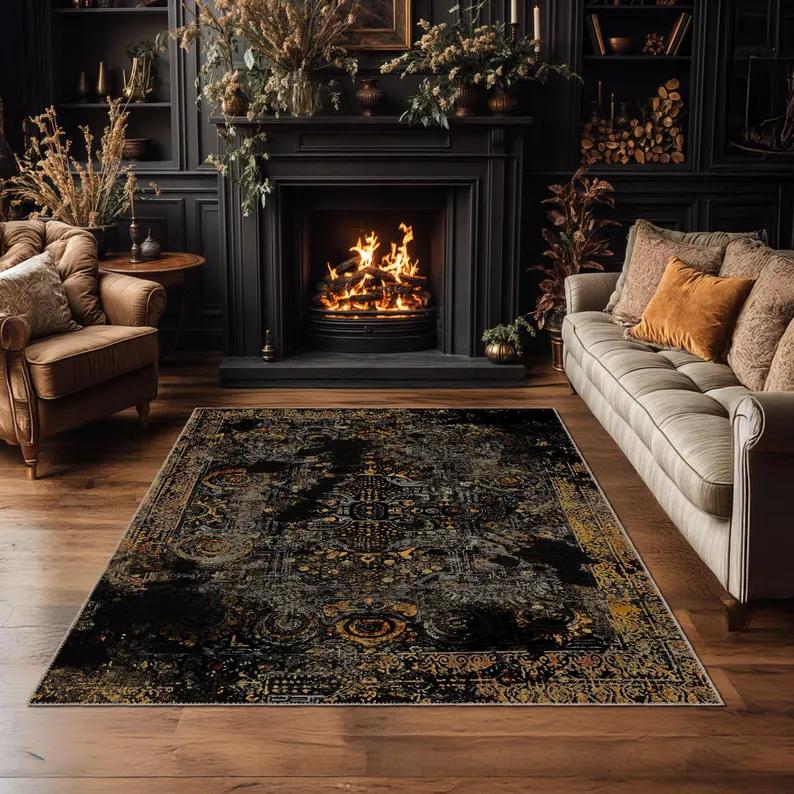 Turkse Kilim Vloerkleed Anatolisch Vintage Tapijt Traditioneel Etnisch Tapijt Boho Klassiek Bloemen Geometrisch Tapijt Woonkamer Decoratie Tapijt 120X160CM